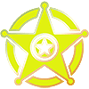 Mini Star Sheriff Badge